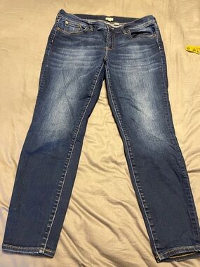 J. Crew Women's Slim Stretch Jeans in Dark Indigo